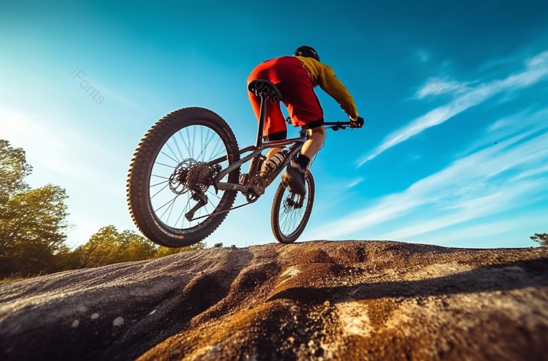 在山上移动的自行车实拍照片,高清,摄影图,摄影图片,图片大全,摄影图免费下载